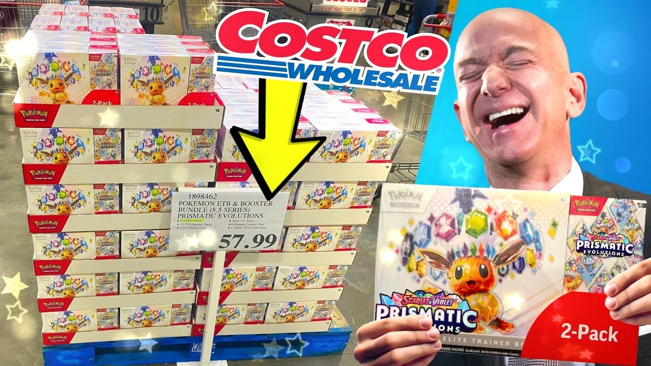 Costco EXCLUSIVE | Prismatic Evolutions BUNDLE is TOO GOOD! - YouTube