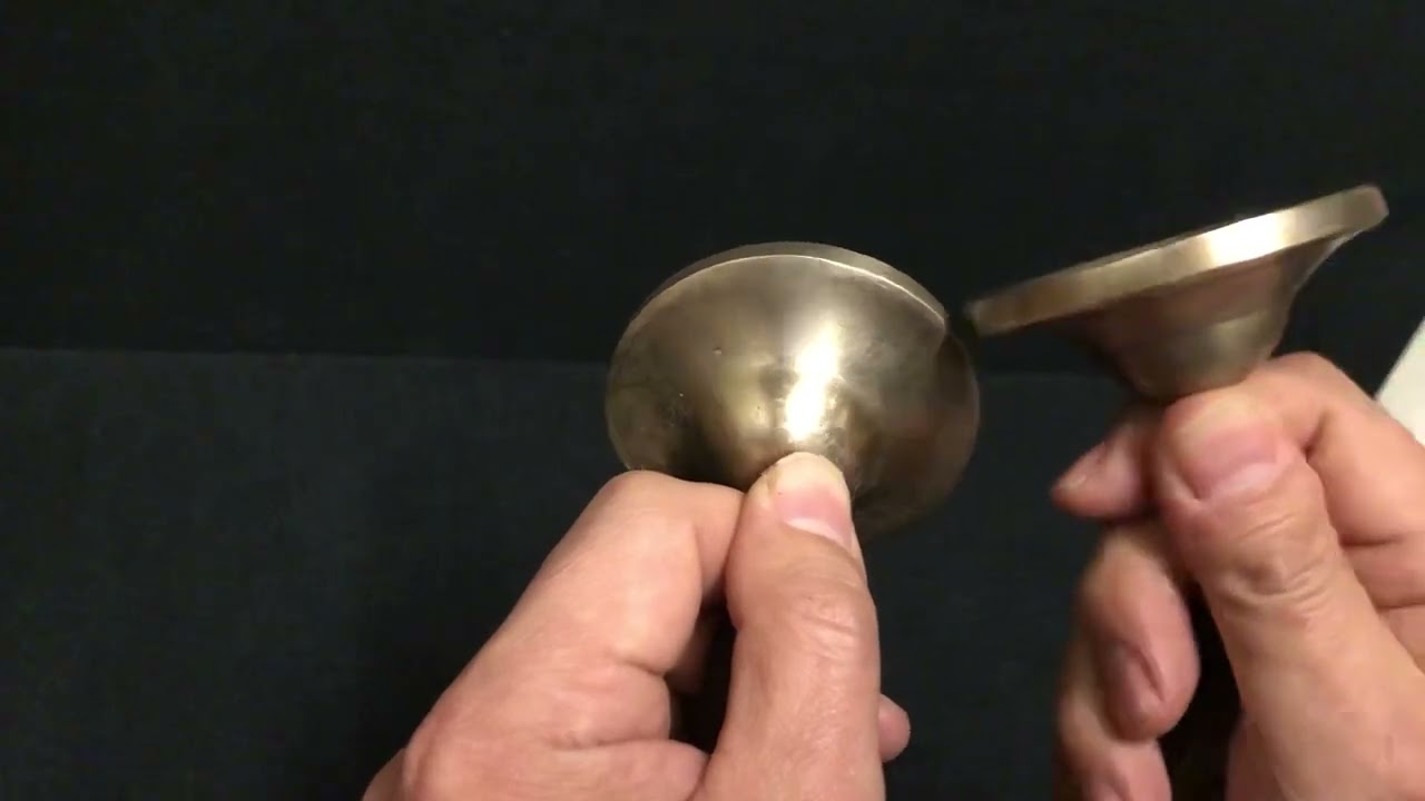 Sサイズ】 ティンシャ 無地（プレーン） - ::民族楽器コイズミ::