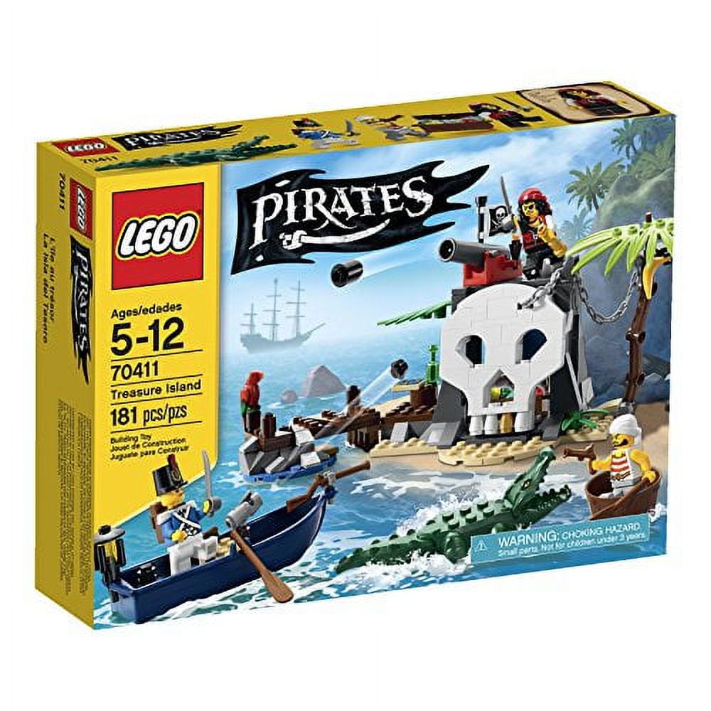 Pirates Treasure Island Set LEGO 70411 - Walmart.com