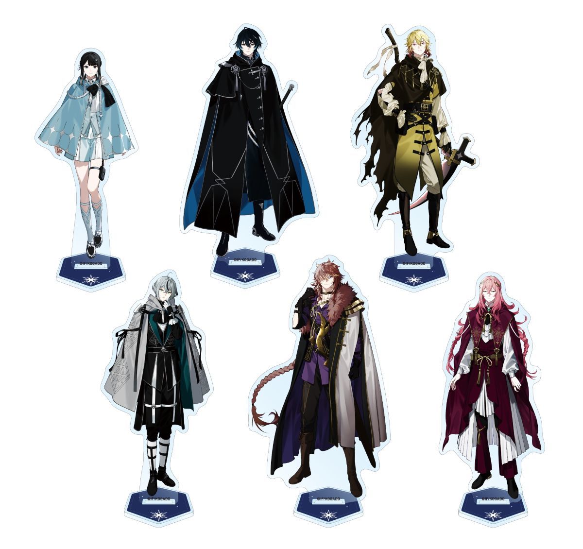 OVER REQUIEMZ】アクリルスタンド(全6種) | オトメイト(Otomate