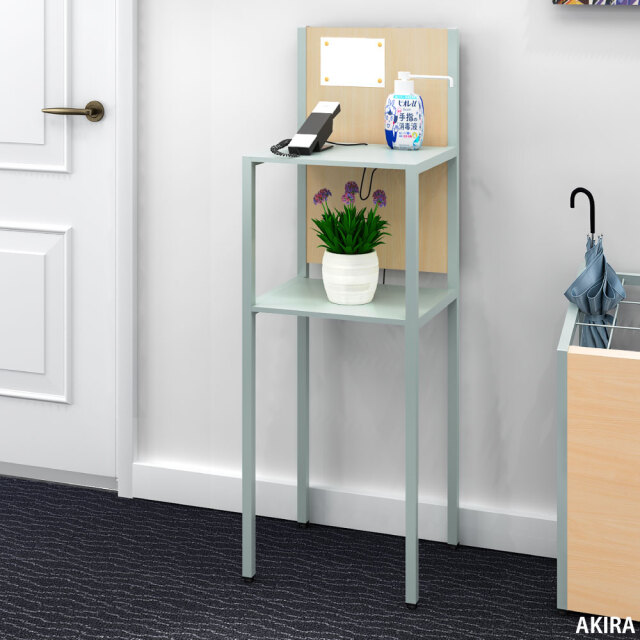 電話台 テレフォンスタンド スリム 電話 受付台 おしゃれ 受付