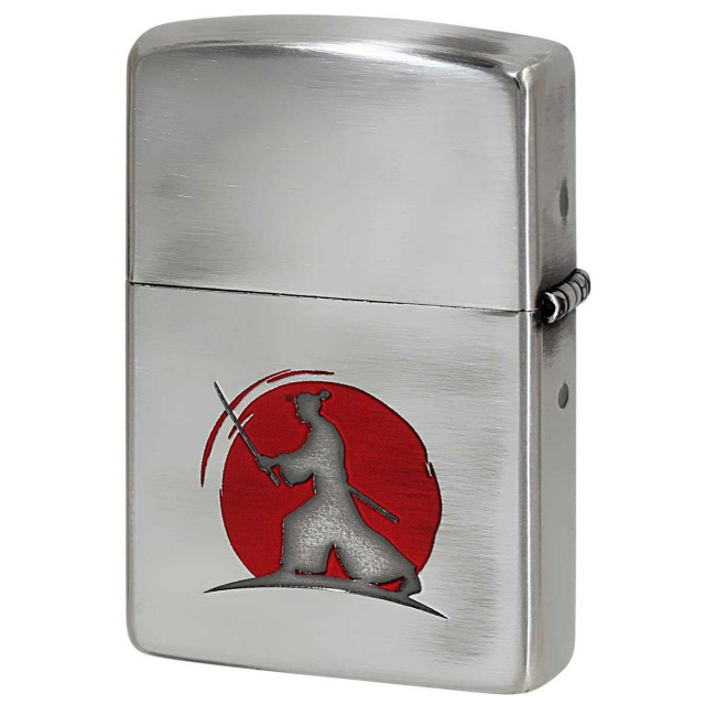 Zippo ジッポー 和柄 侍 JAPANESE STYLE 2020 銀メッキ 80057｜Zippo