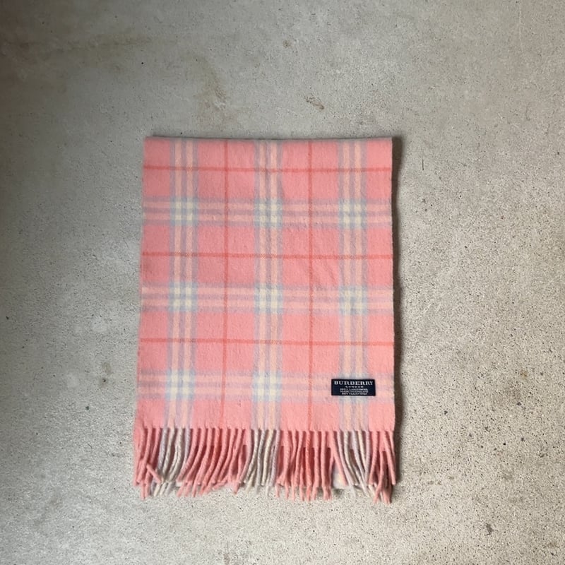 BURBERRY LONDON バーバリーロンドン LAMBSWOOL 100% ラムウール