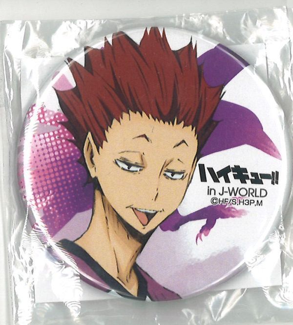 ハイキュー!! 白鳥沢フェス in J-WORLD TOKYO 缶バッジ 天童覚 | K-B