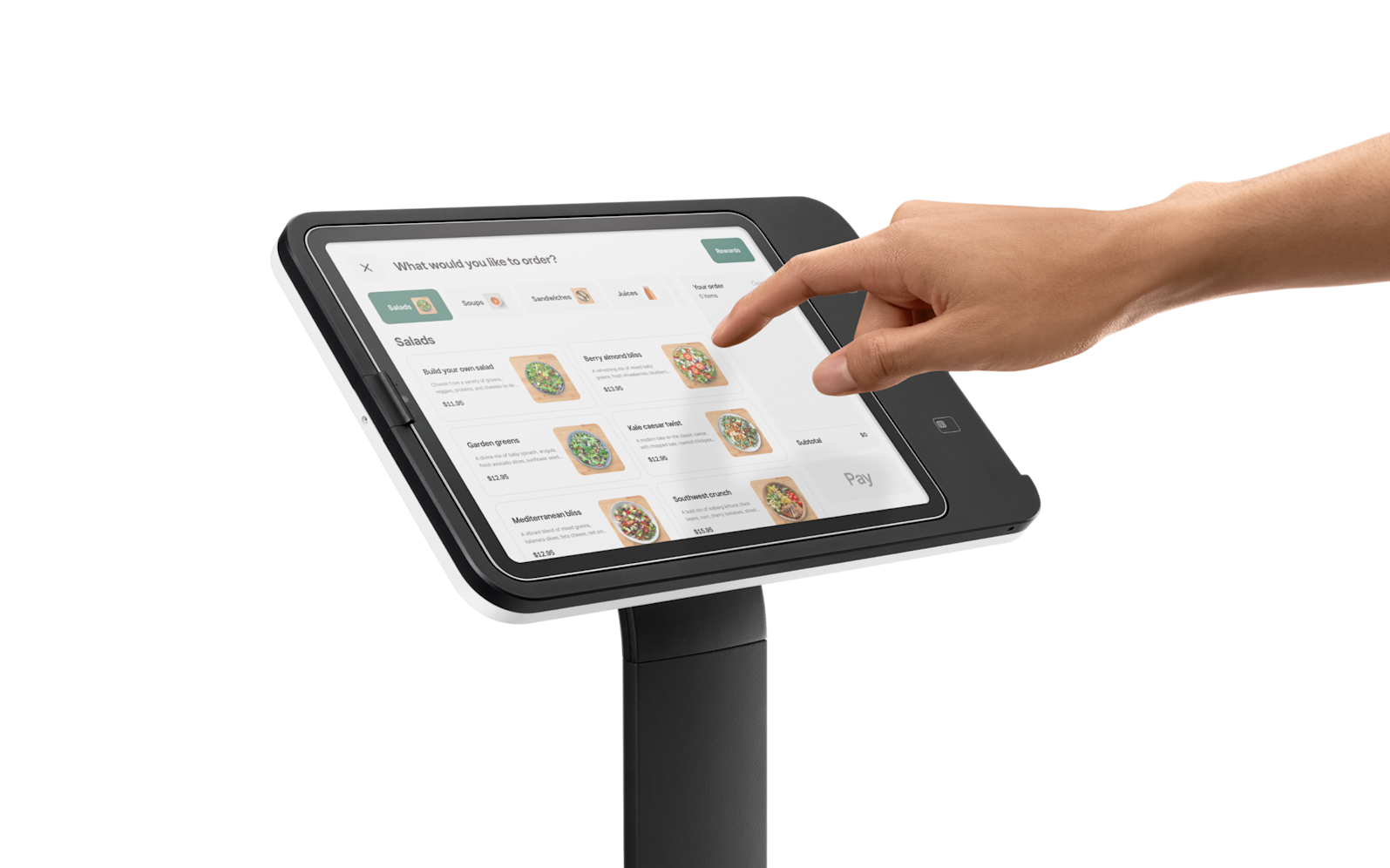 iPadで使えるセルフサービスキオスク｜Square ショップ