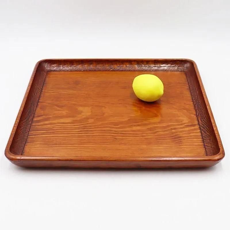 一枚板 手彫り 讃岐盆 トレイ 透き漆 民芸 ナチュラル 素朴 昭和初期