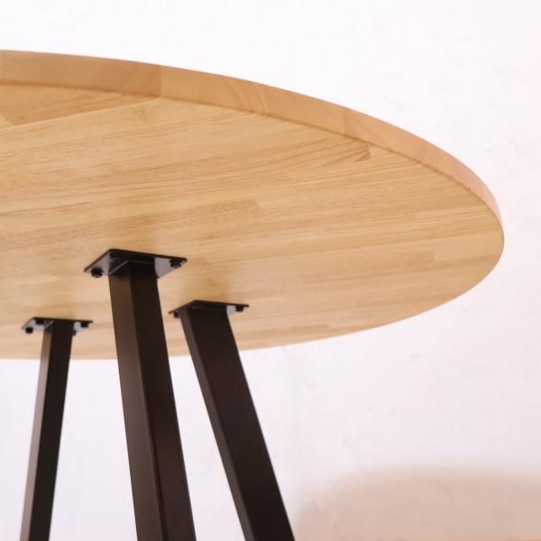 Kanademono(かなでもの)の人気シリーズTHE CAFE TABLE 天然木×ブラック