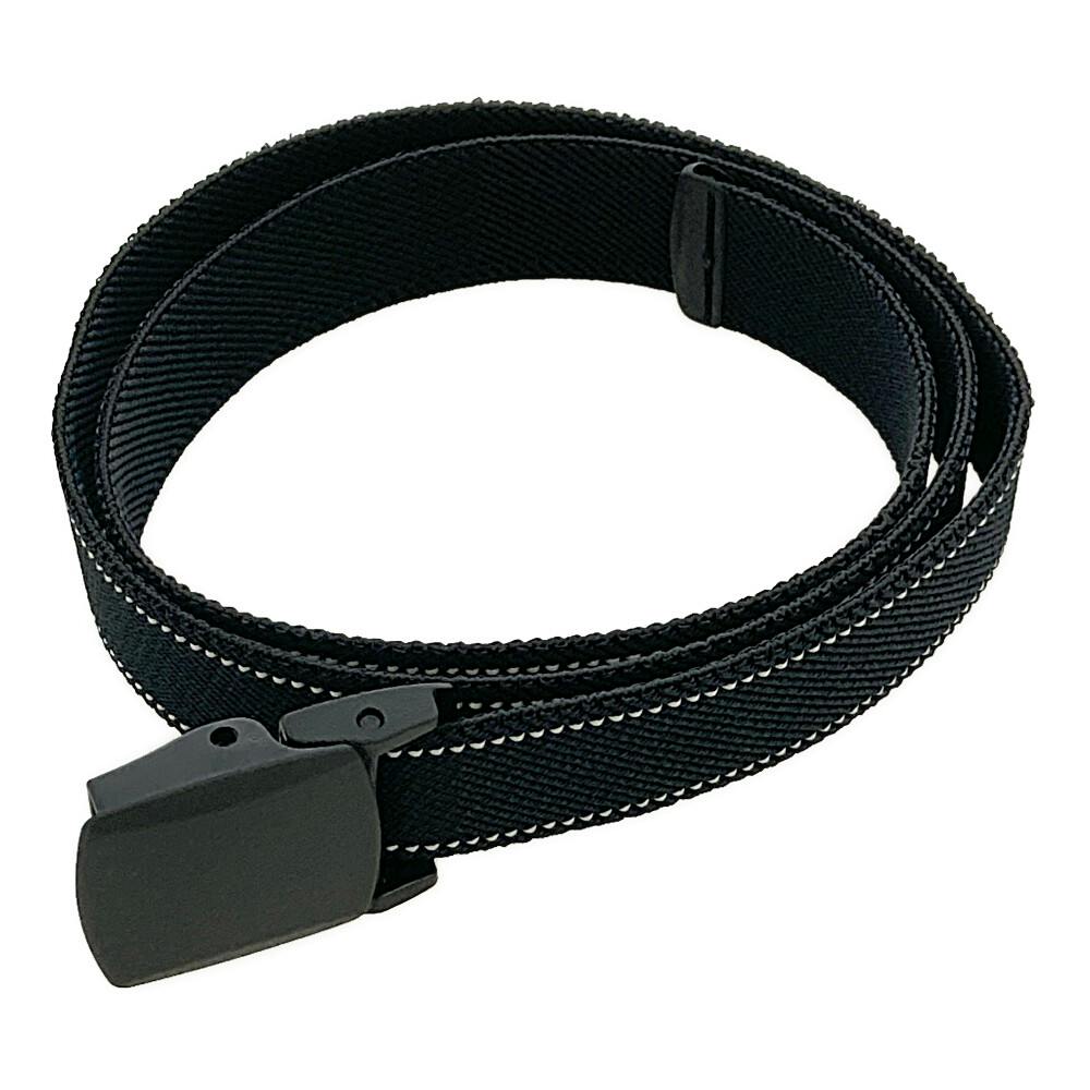 プラバックルストレッチベルト ブラック | 作業着・作業服・安全靴