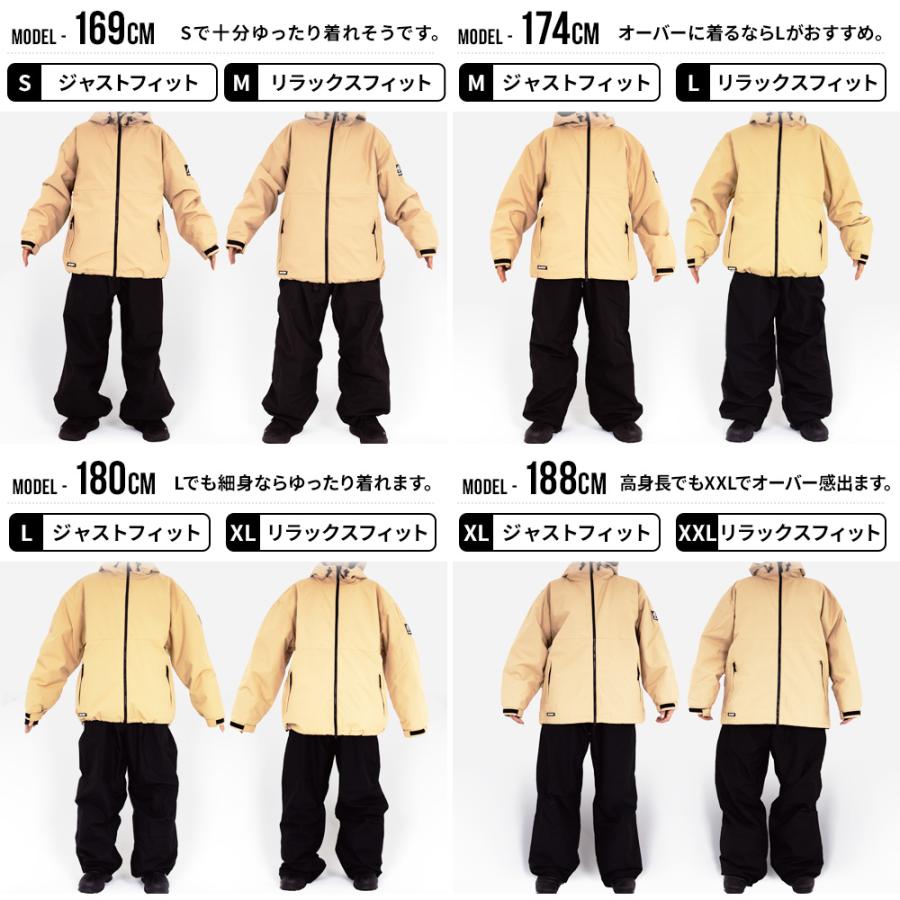 BLACK SNOW スノボウェア メンズ 上下セット スノーボードウェア