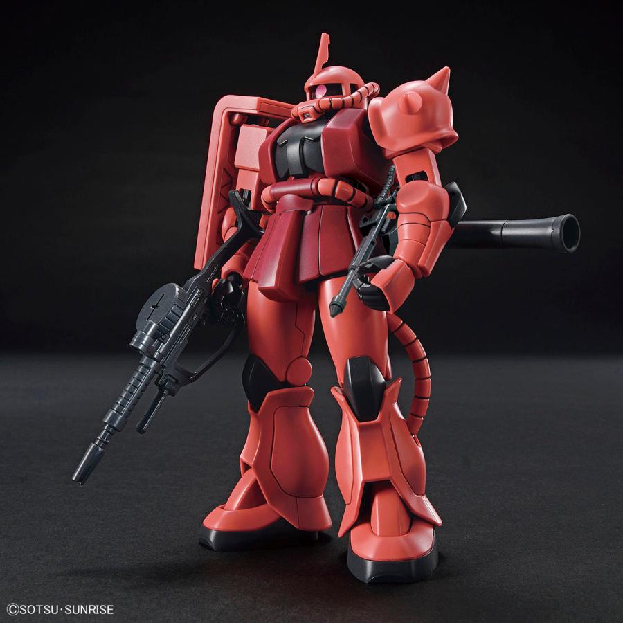 ガンダム バンダイ HGUC 1/144 『機動戦士ガンダム』 MS-06S シャア