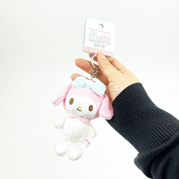 サンリオ マイメロディ 足ぶら キーチェーンマスコット ぬいぐるみ