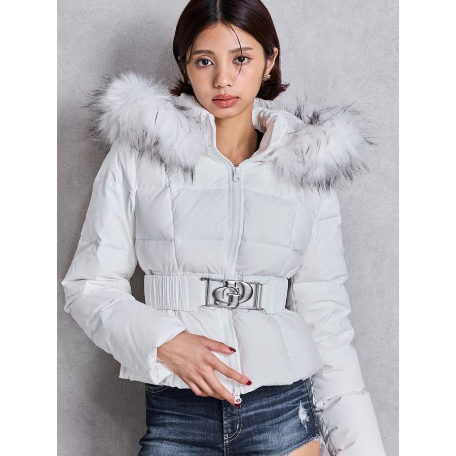 GYDA（ジェイダ） GDベルト付きショートダウンコート 再入荷!! 即日