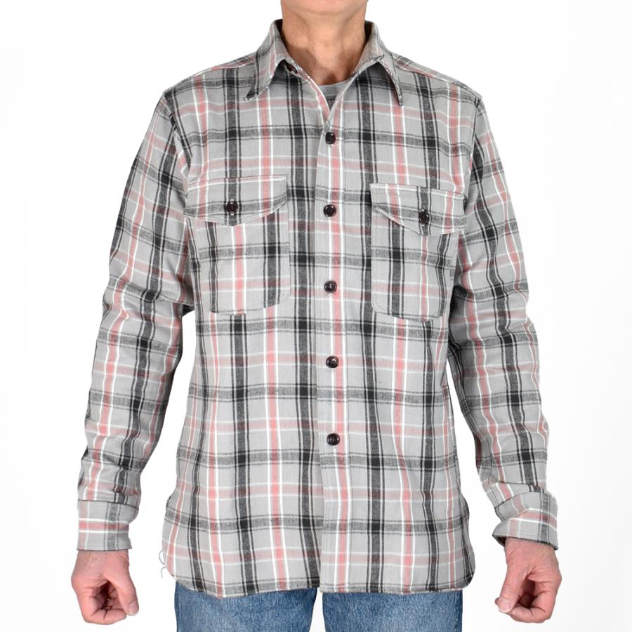 WAREHOUSE（ウエアハウス） ネルシャツ FLANNEL SHIRTS WITH CHINSTRAP