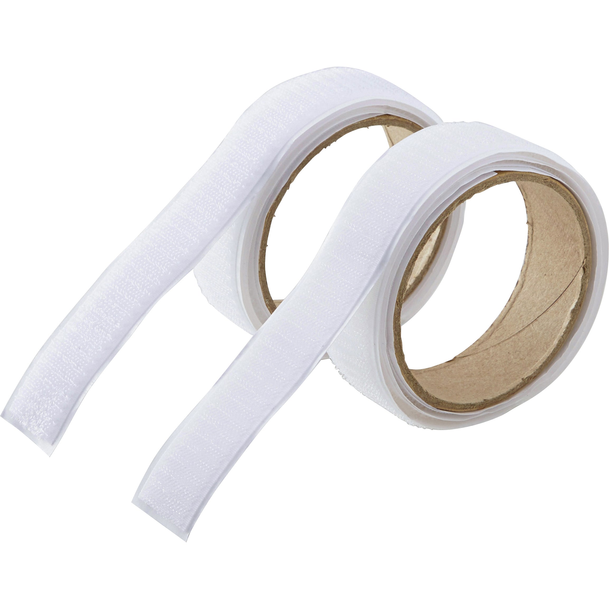 面ファスナーセット 強粘着剤付き モノタロウ 白色 幅25mm長さ1m