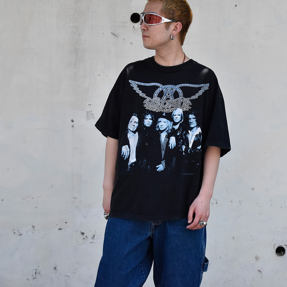90's Aerosmith “Nine Lives“ World Tour Tシャツ 250430H – LABORATORY®
