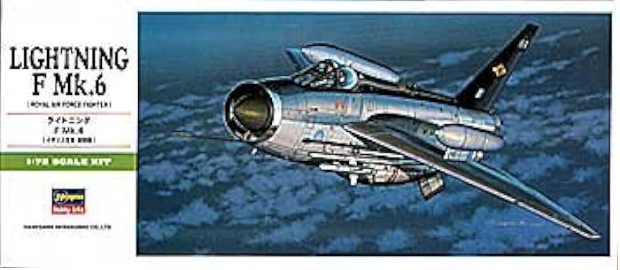 Amazon | ハセガワ 1/72 ライトニング F.Mk.6 #B15 | プラモデル 通販