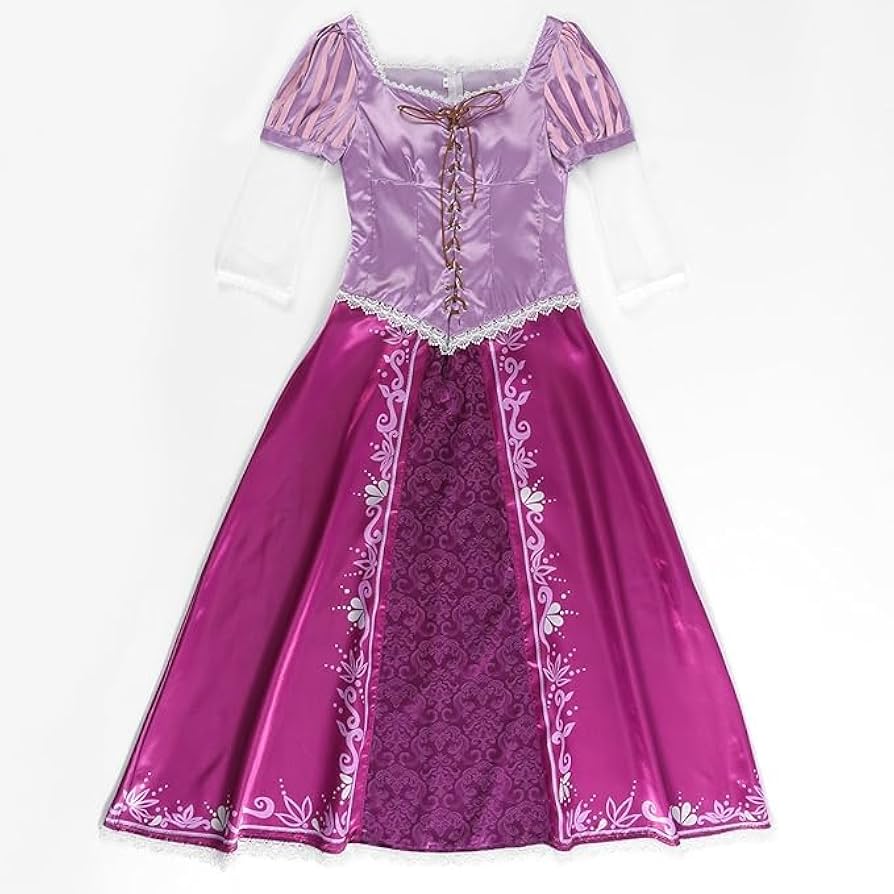 Amazon.co.jp: ラプンツェルドレス 大人 パープル 紫 ラプンツェル