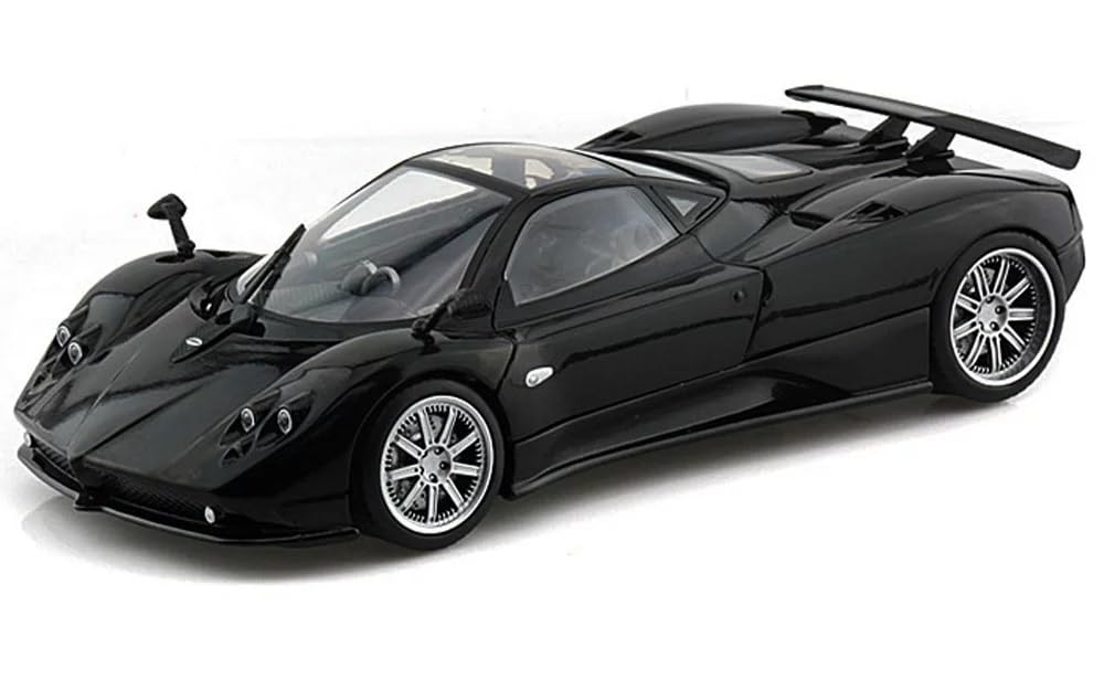 Amazon.com: Pagani Zonda F Black 1/18 Diecast Car Model by