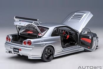 Amazon.com: AUTOart 1/18 Nismo R34 GT-R Z-tune Z-tune Silver