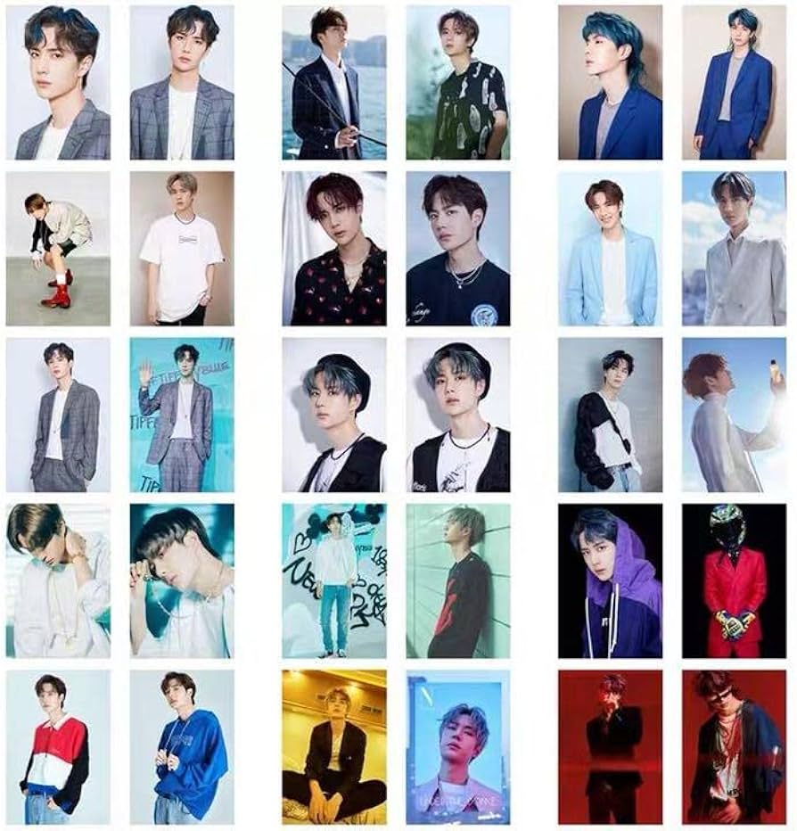 陳情令 王一博 LOMO缶 40枚入り パリPARIS 記念缶 陳情令 王一博 LOMO