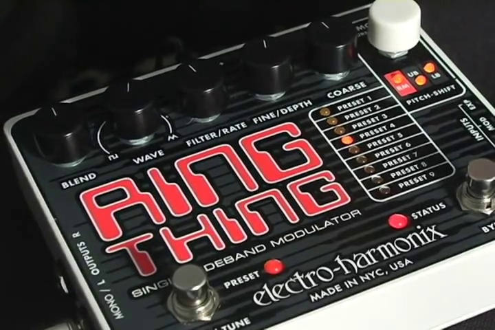 Amazon.com: Electro-Harmonix Ring Thing Single Sideband Modulator