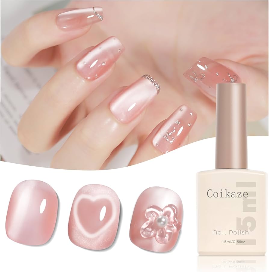 Amazon | Coikaze マグネットネイル 単色 超微粒子 マグネットジェル