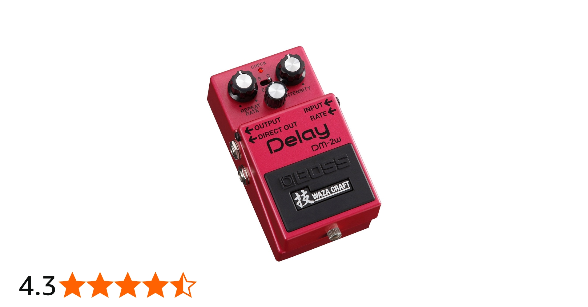Amazon | BOSS/DM-2W Analog Delay 技 Waza Craft ボス | ディレイ
