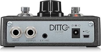 TC Electronic Guitar Looper Effects Pedal, Black (Ditto JAM X2