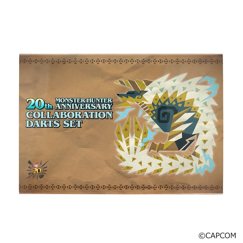 モンスターハンター　ジンオウガ　ダーツ イーカプコン |MONSTER HUNTER 20th ANNIVERSARY COLLABORATION DARTS
