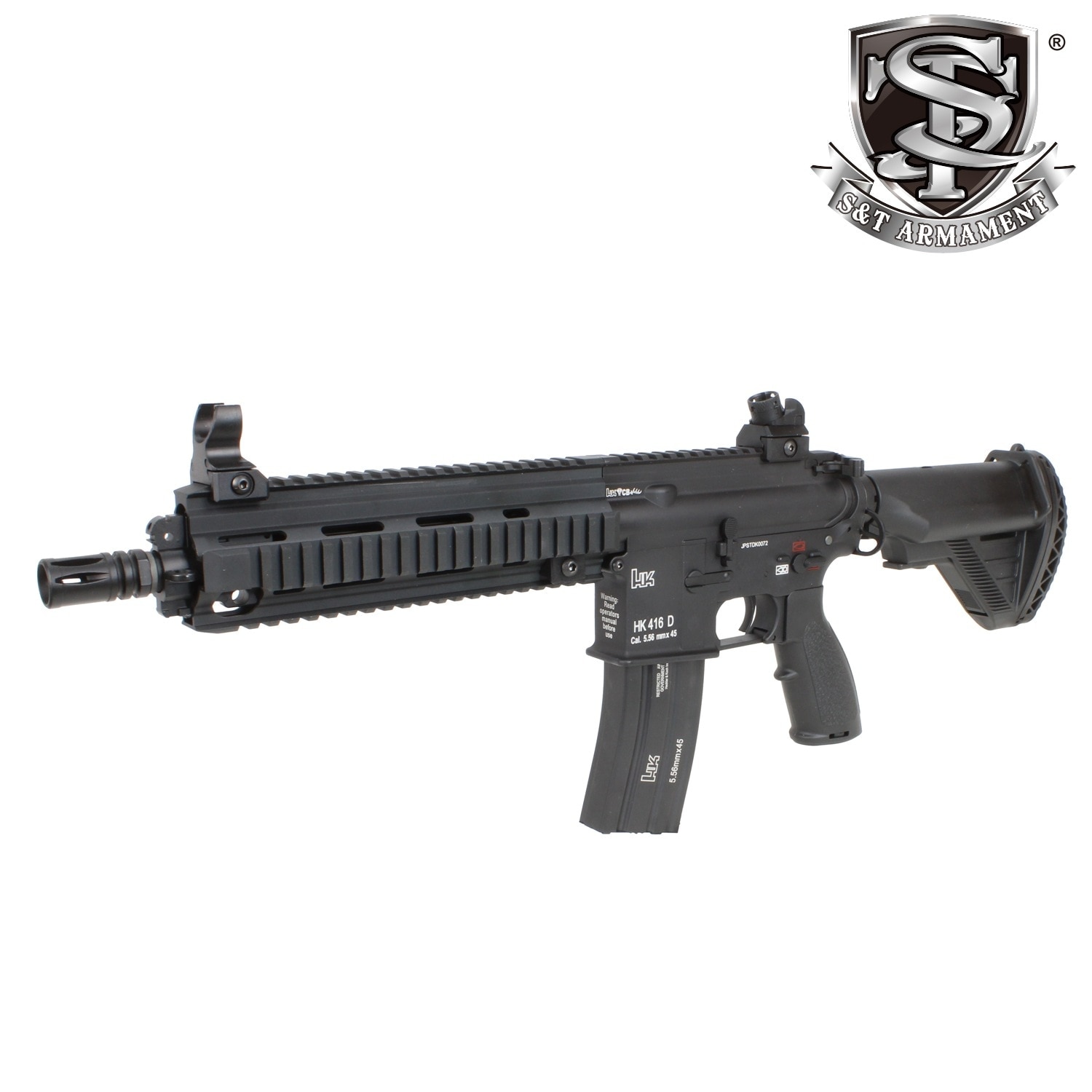 S&T HK416D 10RS フルメタル G3電動ガン BK（電子トリガーシステム搭載