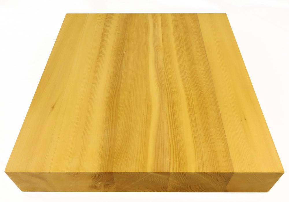 囲碁セット 日向産本榧2寸5分ハギ卓上碁盤セット (蛤碁石28号・欅碁笥