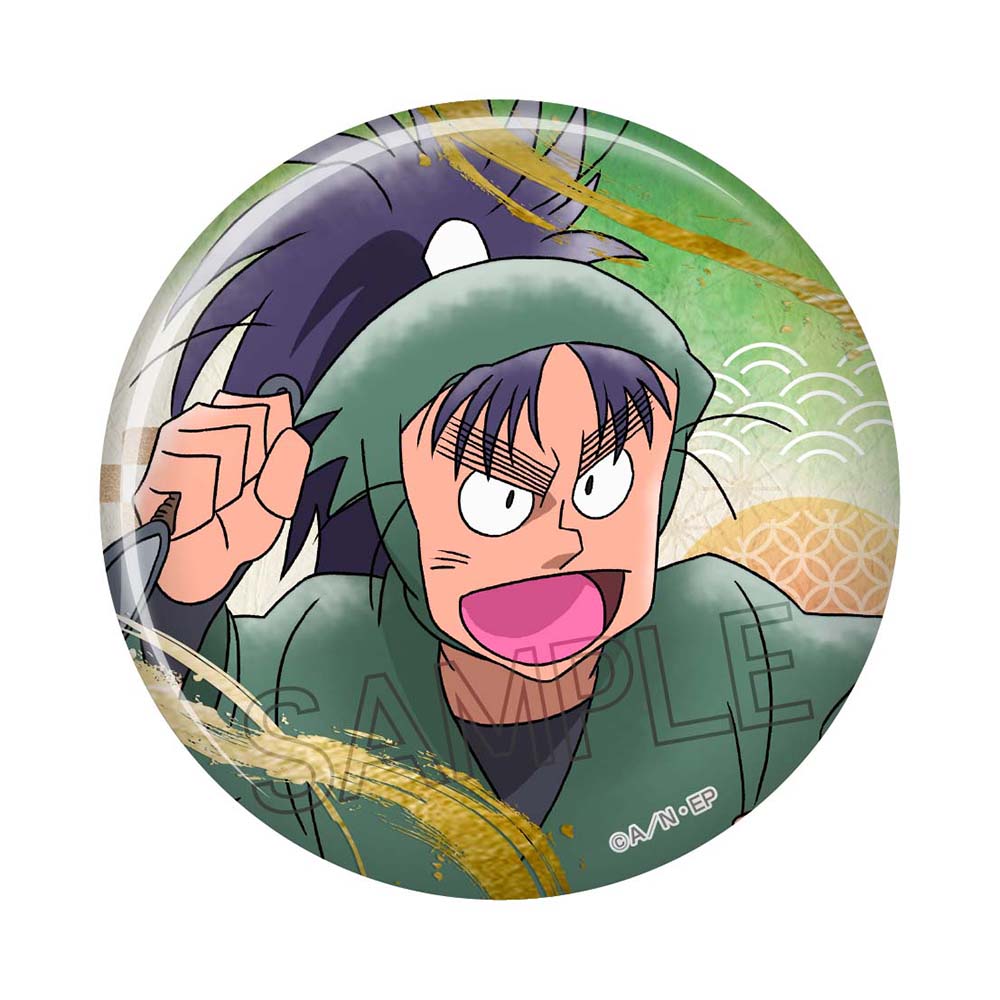 忍たま乱太郎 箔押し缶バッジ 七松小平太 | NHK キャラクターショップ