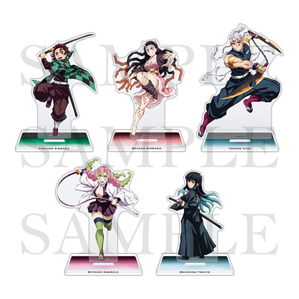 鬼滅の刃」上弦集結、そして刀鍛冶の里へ アクリルマスコット（全5種）