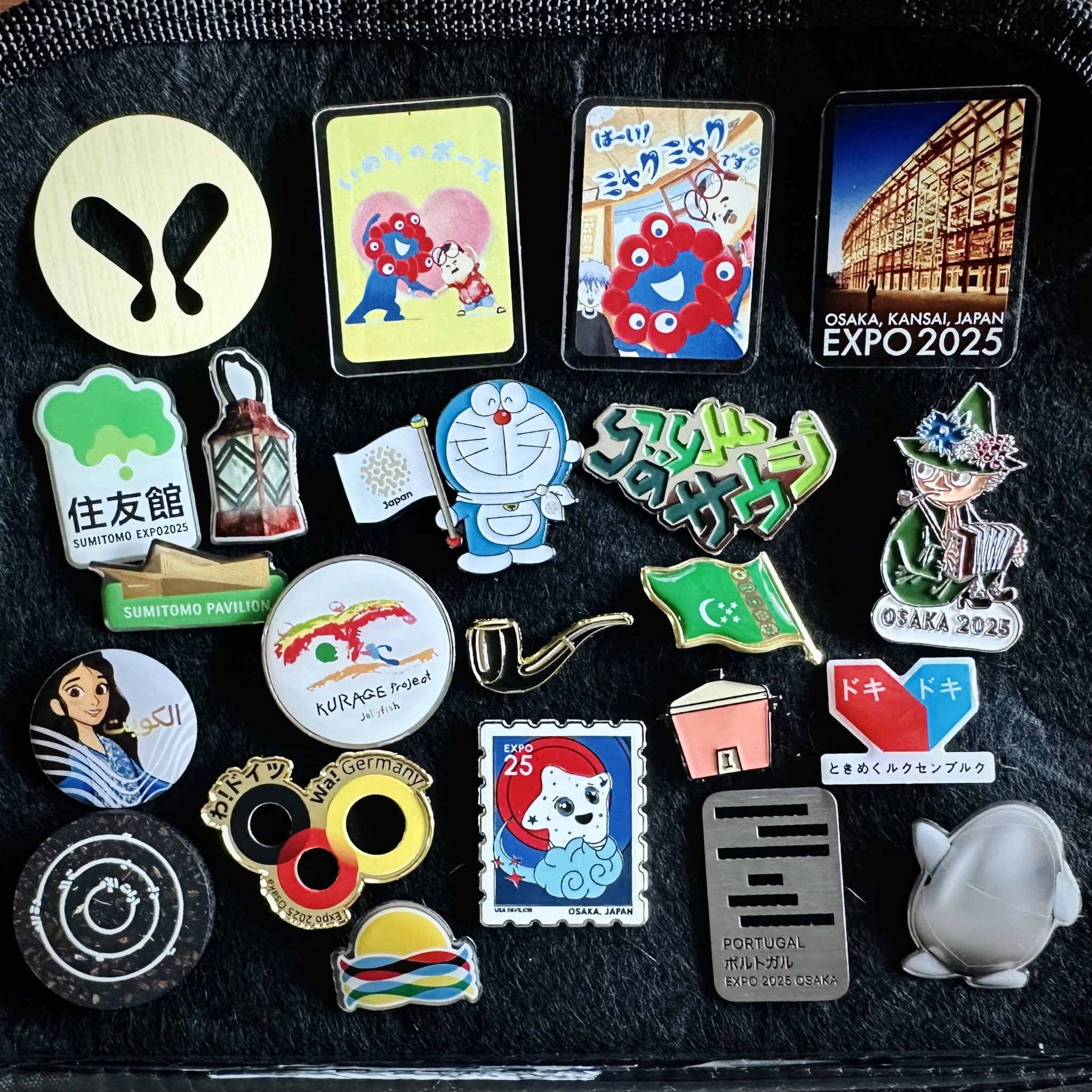 万博 ルクセンブルク ピンバッジ