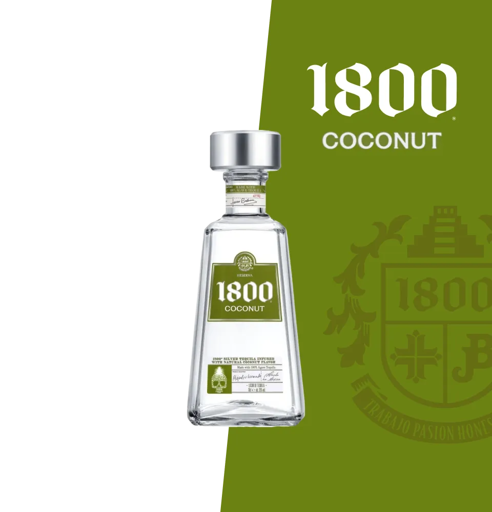 Ликер 1800 Coconut 35% 0.7 л купить в Киеве, Украине | MAUDAU