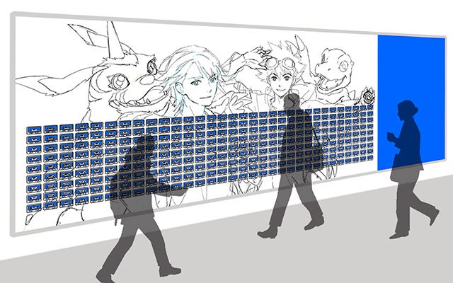 新宿に特別広告を掲出したい！「デジモンアドベンチャー」25周年記念