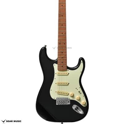 Bacchus BST-1-RSM/M BLK Universe Series Guitar Roasted maple neck