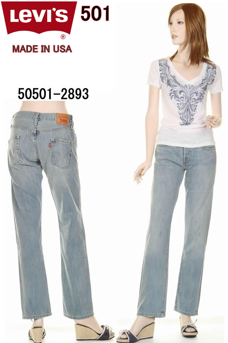 楽天市場】LEVI'S LADY'S JEANS 50501-2893 MADE IN USA 赤耳 DEAD