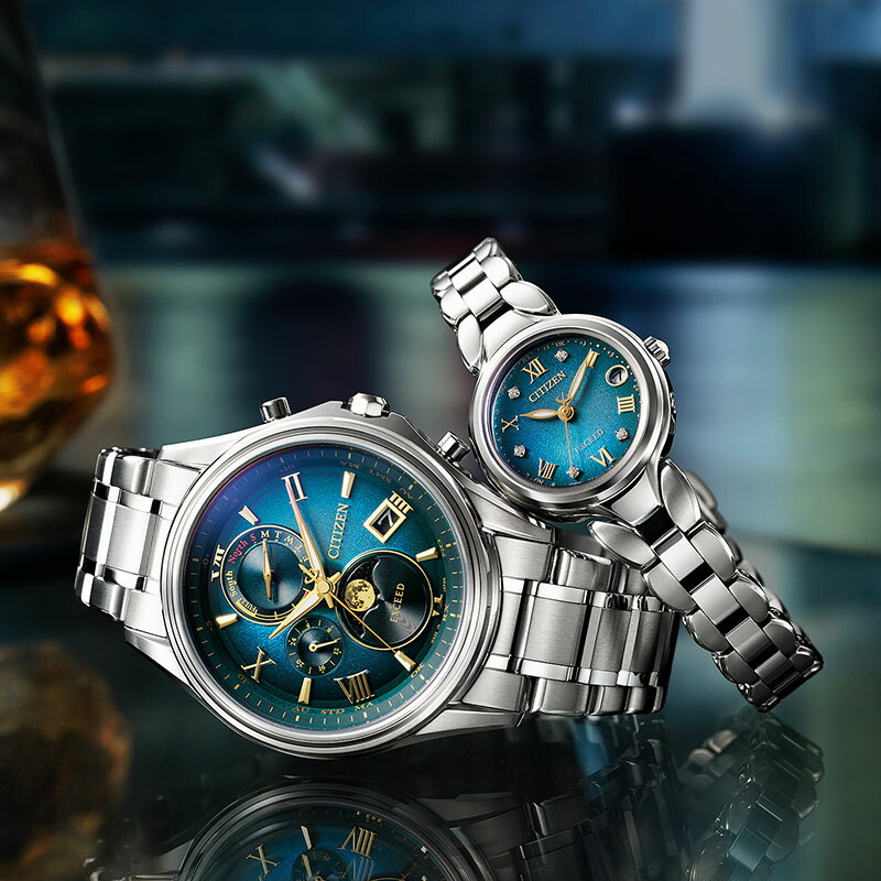 シチズン 腕時計 CITIZEN 時計 エクシード EXCEED レディース ブルー