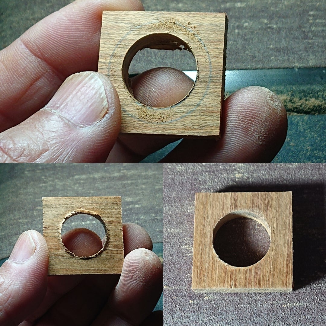 ウッドリング(指輪)を作成しました。 | 蜂坊主のブログ Bee's Fishing