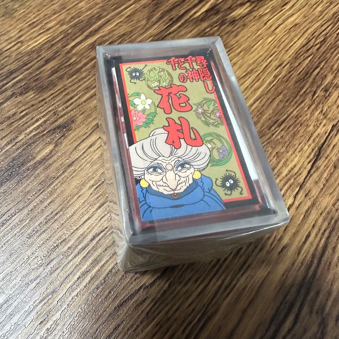 新品未開封レア 千と千尋の神隠し 花札 ジブリ展限定 カードゲーム 湯