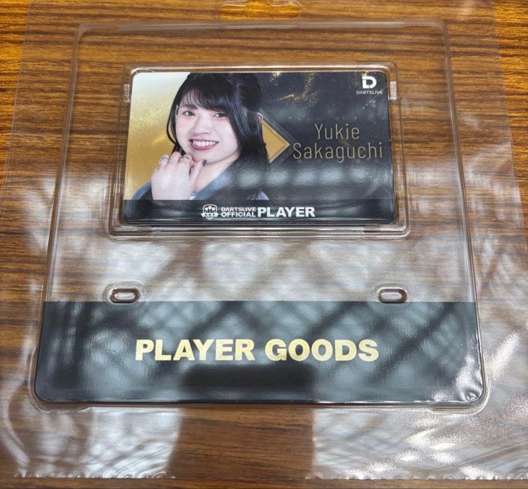 DARTSLIVEカード 日本ダーツ祭り 2025 限定　 坂口優希恵 S-DARTS🎯 PLAYERS 2025／ 【 坂口 優希恵 選手 】 新しいページができ