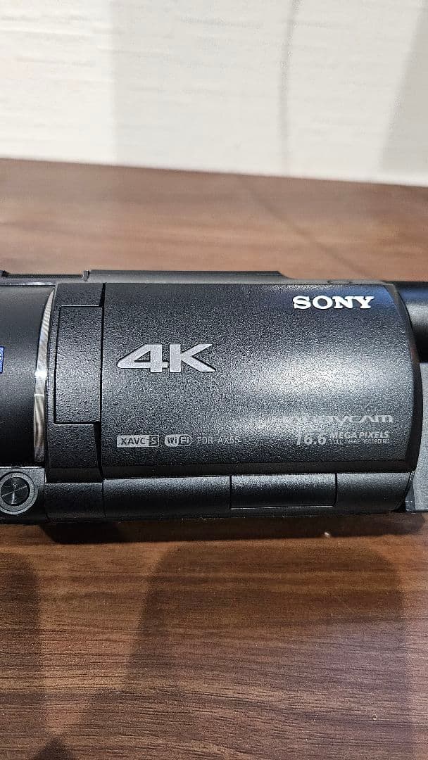 SONY 4K ビデオカメラ本体　FDR-AX55 訳あり Amazon.co.jp: SONY ビデオカメラ FDR-AX55 4K 64GB 光学20倍 ブラック