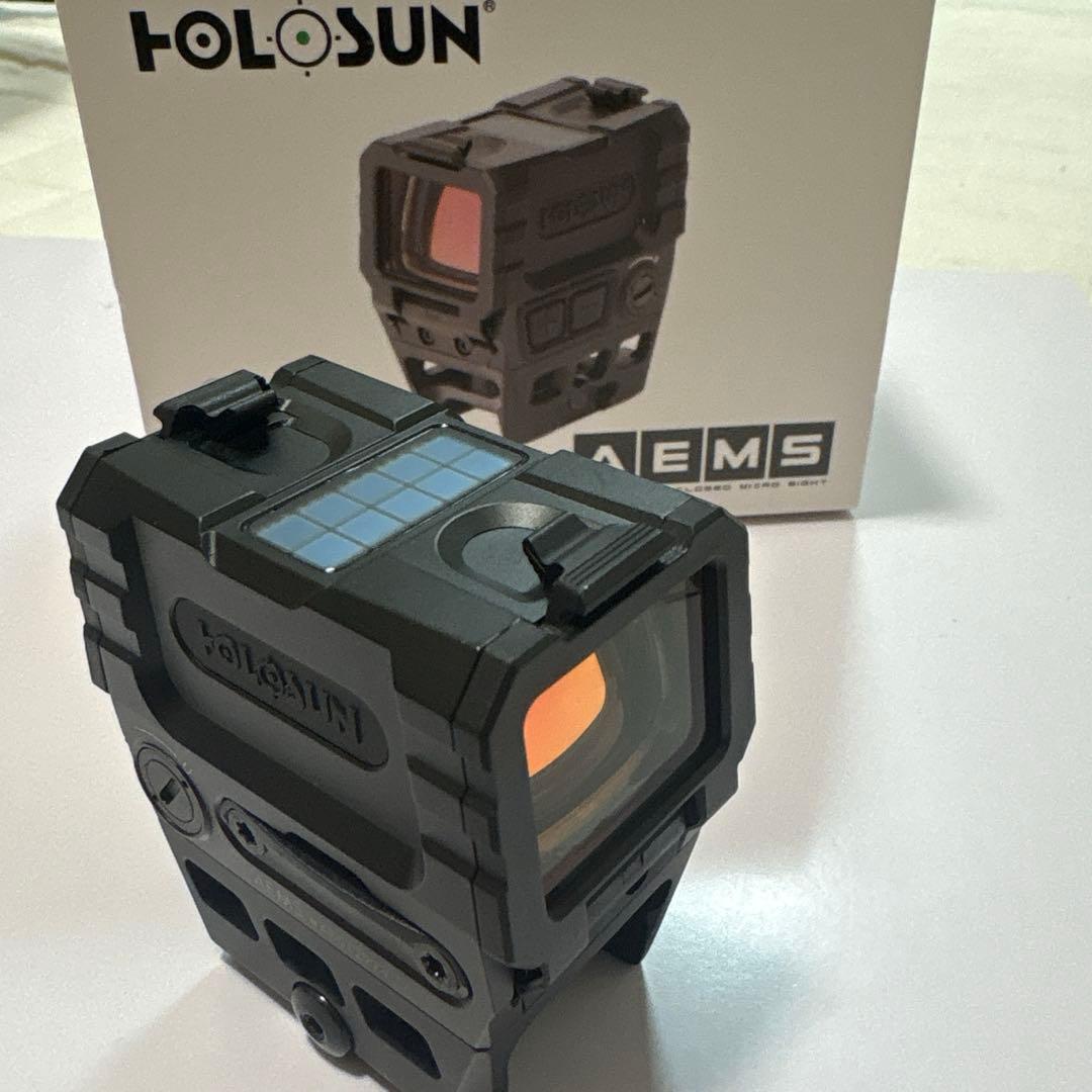 HOLOSUN AEMS Open Reflex グリーン サークルドットサイト