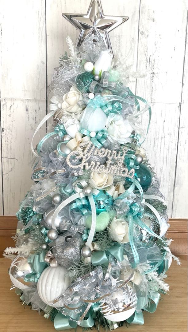 クリスマスツリー ミントグリーン❣️45センチ❣️LUCU❣️