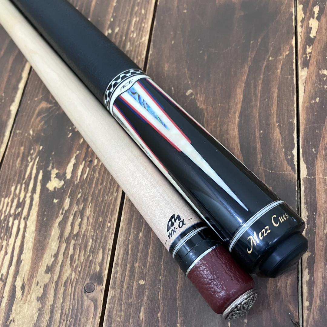 Mezz Cue メッズキュー　ビリヤード　ACE-187 廃盤 MEZZ 【メッヅ】 キュー ACE-2187 | WX-Σシャフト標準装備｜ACE