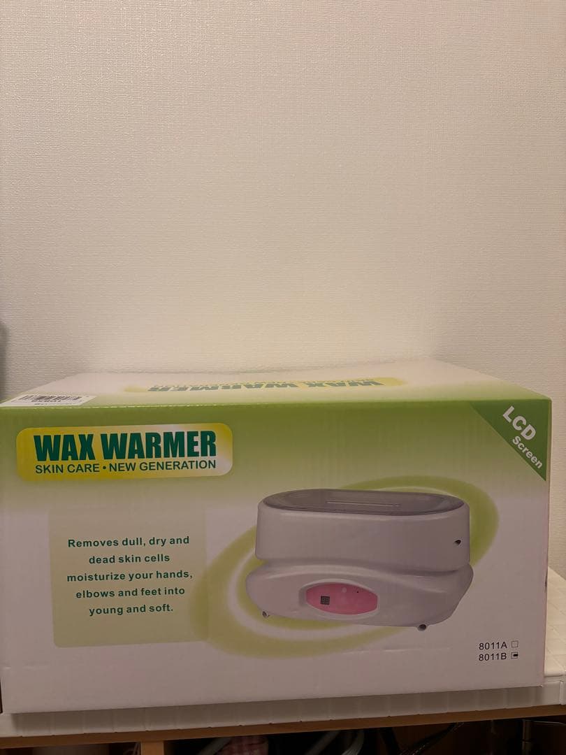 パラフィンパック機械とワックス6本新品未使用