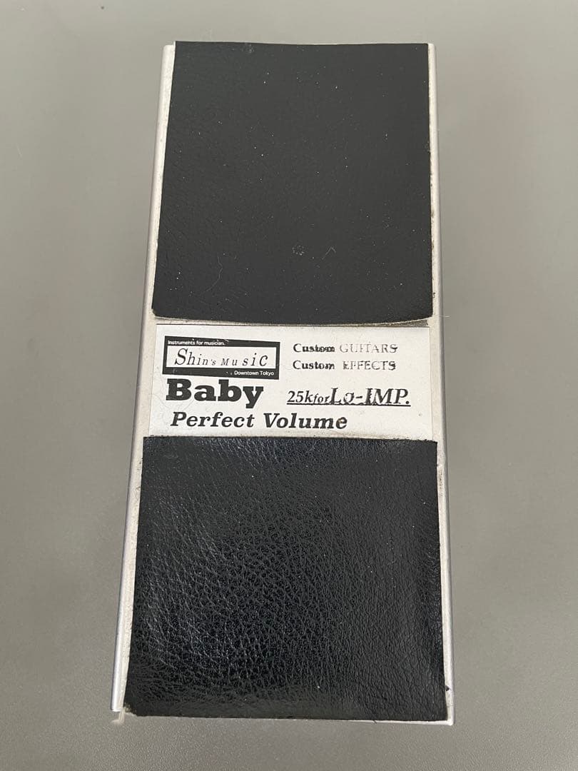 【みんみん様】再出品　shin's music ボリュームペダル Shin's Music / Baby Perfect Volume STD Black Tolex Hi-IMP 250K