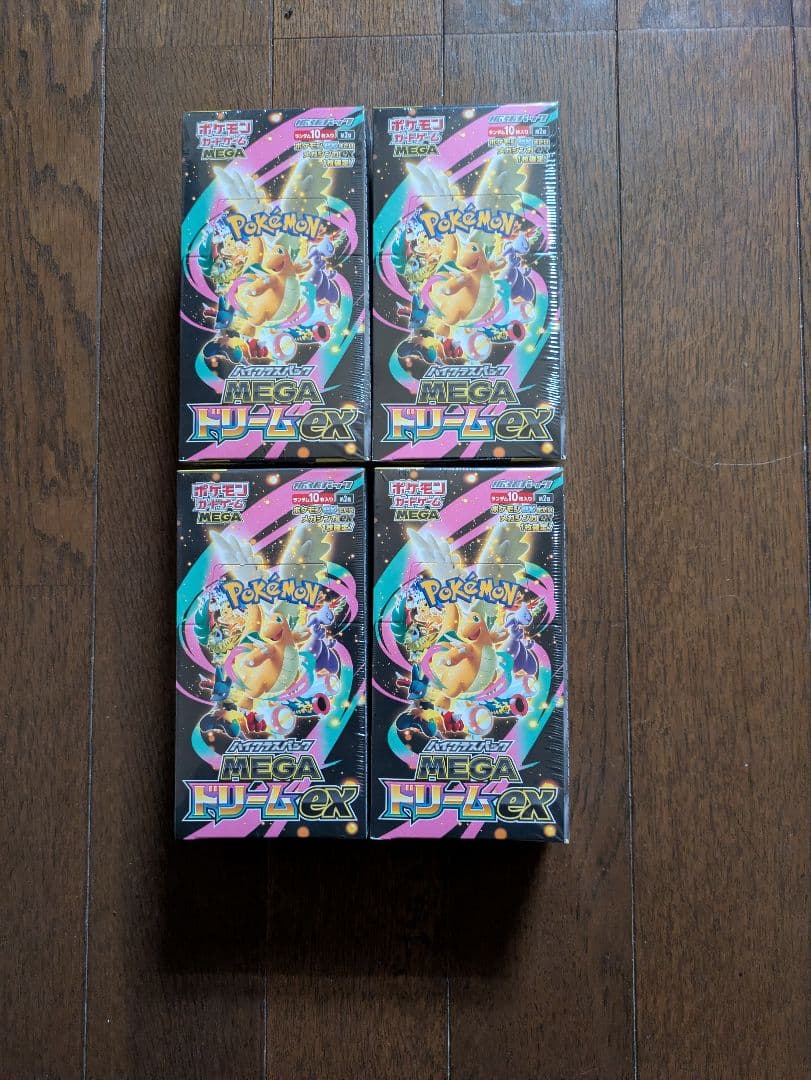 もも様　リクエスト ポケモンカード　 MEGAドリームex 4BOX