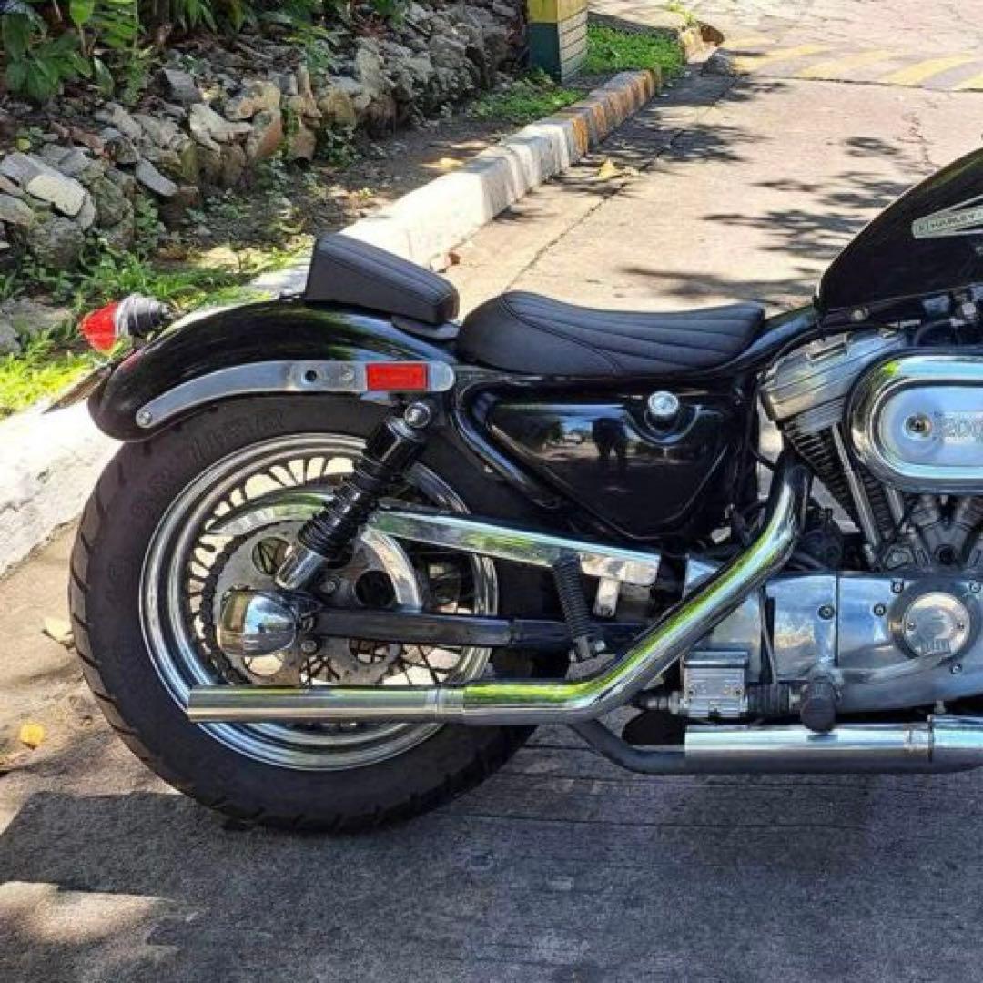 ハーレー スポーツスター xlh 883 1200 エボ タンデム シート 03